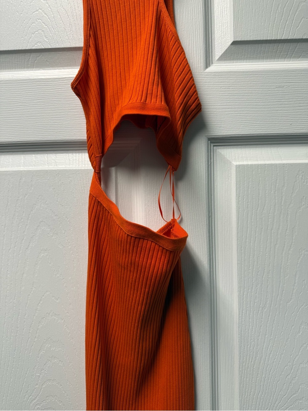 Zara Ribbed Midi Dress - Picture 6 of 7